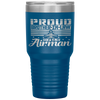 Womens Proud Brother-in-law Of An Airman Father Uncle Son Tumblers Tumblers - Nichefamily.com