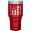 Real Life Superhero PopPop US Flag Grandpa Gift Tumbler Tumblers dad, family- Nichefamily.com