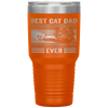 Vintage Best Cat Dad Ever Bump Fist Father's Day Gifts Tumbler Tumblers dad, family- Nichefamily.com