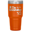 Promoted to Grandpa Grandfather 2020 New Grandpa Gift Tumbler Tumblers dad, family- Nichefamily.com