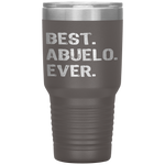 Best Abuelo Ever Gift Father's Day Funny Cool Tumbler Tumblers dad, family- Nichefamily.com