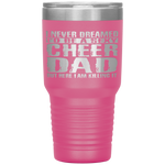 Father's Day Cheer Dad Killing It Cheerdancing Tumbler Tumblers dad, family- Nichefamily.com