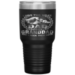 I Have Two Titles Dad And Granddad Fathers Day Gift Tumbler Tumblers dad, family- Nichefamily.com