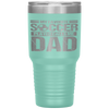 My Favorite Soccer Player Calls Me Dad Fathers Day Gift Son Tumbler Tumblers dad, family- Nichefamily.com