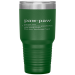 Paw-Paw Grandfather - Cool Definition Funny Grandpa Tumbler Tumblers dad, family- Nichefamily.com