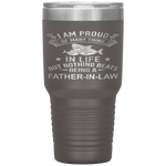 FATHER-IN-LAW Proud Of Many Things Tumblers Tumblers dad, family- Nichefamily.com