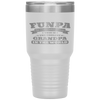 Funpa Fathers Day Men Gift Fun Grandpa Birthday Tumbler Tumblers dad, family- Nichefamily.com