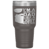 Bearded Dad Funny Beard Humor Father's Day Gift Idea Tumbler Tumblers dad, family- Nichefamily.com