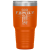 Valentine's Father's Day Gifts God Family Steelers Tumbler Tumblers dad, family- Nichefamily.com