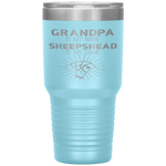 Grandpa is my Name Sheepshead is my Game Tumbler Tumblers dad, family- Nichefamily.com