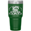 Greatest of All Time Goat Dad Fathers Day Gift Tumbler Tumblers dad, family- Nichefamily.com