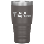 The Dogfather Shih Tzu Dog Dad Father's Day Gift Tumbler Tumblers dad, family- Nichefamily.com