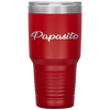 Papasito Hispanic Latino Dad Fathers Day Tumbler Tumblers dad, family- Nichefamily.com