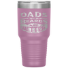 Dads with Beards are Better Father's Day Gifts Distressed Tumbler Tumblers dad, family- Nichefamily.com