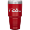 The Dogfather Siberian Husky Dog Dad Father's Day Gifts Tumbler Tumblers dad, family- Nichefamily.com