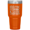 Hunting Fishing Loving Every Day Fathers Day Camo Tumbler Tumblers dad, family- Nichefamily.com