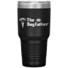 The Dogfather Golden Retriever Dog Dad Father's Day Tumbler Tumblers dad, family- Nichefamily.com