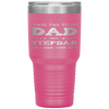 Best Dad and Stepdad Cute Fathers Day Gift from Wife Tumbler Tumblers dad, family- Nichefamily.com