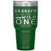 Grandpa Of The Wild One Thing Birthday Tumbler Tumblers dad, family- Nichefamily.com