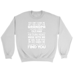 I Have a Crazy Grandpa Youth Crewneck Sweatshirt T-shirt - Nichefamily.com