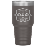 Promoted to Grandpa 2020 Established 2020 Tumbler Tumblers dad, family- Nichefamily.com