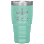 Poppy Gift Unicorn Father's Day Family Matching Tumbler Tumblers dad, family- Nichefamily.com