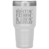 Hunting Fishing Loving Every Day Fathers Day Camo Tumbler Tumblers dad, family- Nichefamily.com