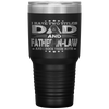 I Have Two Titles Dad Father-In-Law Funny Fathers Day Gift Tumbler Tumblers dad, family- Nichefamily.com