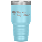 The Dogfather Maltese Dog Dad Father's Day Gift Tumbler Tumblers dad, family- Nichefamily.com