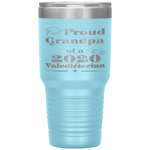 Valedictorian Class of 2020 Proud Grandpa Family Graduation Tumbler Tumblers dad, family- Nichefamily.com