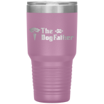 The Dogfather Maltese Dog Dad Father's Day Gift Tumbler Tumblers dad, family- Nichefamily.com