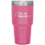 The Dogfather Chihuahua Dog Dad Father's Day Gift Tumbler Tumblers dad, family- Nichefamily.com