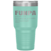 Funny FUNPA Fun Grandpa Novelty Tumbler Tumblers dad, family- Nichefamily.com