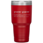 Paw-Paw Grandfather - Cool Definition Funny Grandpa Tumbler Tumblers dad, family- Nichefamily.com