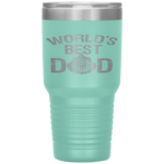 FC Chivas Guad Mexico World's Best Dad Father's Day Gift Tumbler Tumblers dad, family- Nichefamily.com