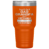 Proud Dad Grandpa Vietnam Veteran Shirt Vintage Vet Tumbler Tumblers dad, family- Nichefamily.com