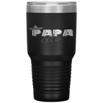 Funny Fathers Day Gift for Men - Papacito Nickname for Dad Tumbler Tumblers dad, family- Nichefamily.com