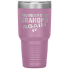 Promoted to Grandpa Again Dad Pregnancy Announcement Funny Tumbler Tumblers dad, family- Nichefamily.com