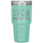 Grandpa of Mr Onederful 1st Birthday First One-Derful Party Tumbler Tumblers dad, family- Nichefamily.com