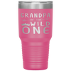 Grandpa Of The Wild One Thing Birthday Tumbler Tumblers dad, family- Nichefamily.com