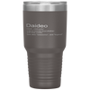 Funny Daideo Ireland Grandfather Grandpa Definition Tumbler Tumblers dad, family- Nichefamily.com