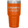 Grumpa Definition Like A Regular Grandpa Only Grumpier Tumbler Tumblers dad, family- Nichefamily.com