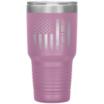 God Family Steelers Pro Us Flag Father's Day Dad Gift Tumbler Tumblers dad, family- Nichefamily.com