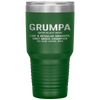 Grumpa Definition Like A Regular Grandpa Only Grumpier Tumbler Tumblers dad, family- Nichefamily.com