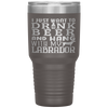 Labrador Dad Funny Father's Day Lab Retriever Dog Beer Tumbler Tumblers dad, family- Nichefamily.com