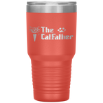 The Catfather Funny Father's Day Gift for Cat Daddy Tumbler Tumblers dad, family- Nichefamily.com