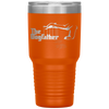 The Dogfather Funny Cool Father's Day Gift Tumbler Tumblers dad, family- Nichefamily.com