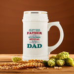 Any man can be a father but it takes someone special to be a dad Beer Stein Drinkware - Nichefamily.com