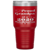 Valedictorian Class of 2020 Proud Grandpa Family Graduation Tumbler Tumblers dad, family- Nichefamily.com