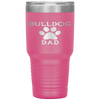 Bulldog Paw Dad Tumblers - Nichefamily.com